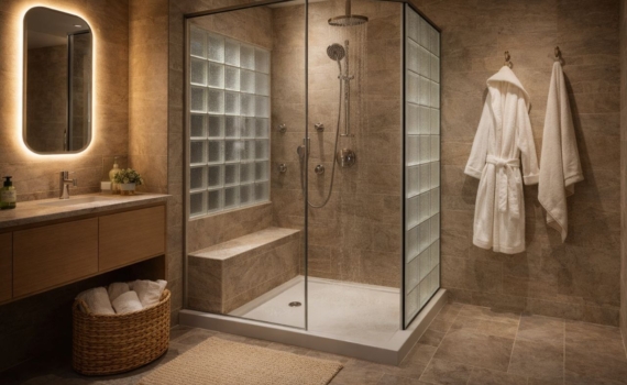 Забудьте про тесную ванную: превратите 4 м² в стильную комнату — 5 проектов, захватывающих дух Забудьте про тесную ванную: превратите 4 м² в стильную комнату — 5 проектов, захватывающих дух